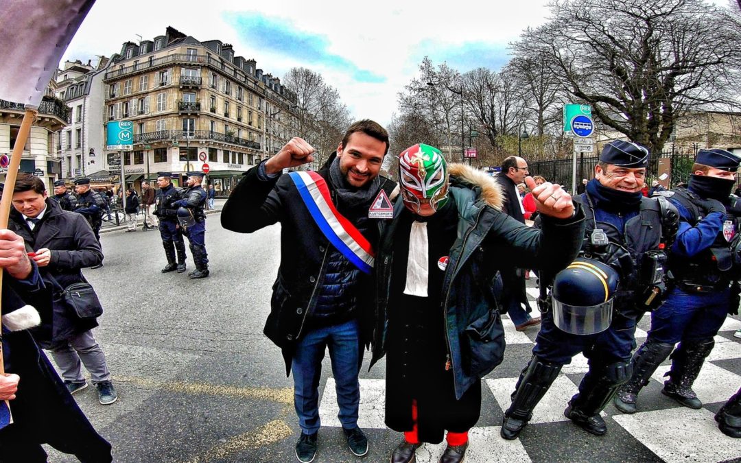 Manifestation à Paris 2019 contre le #PJLJustice