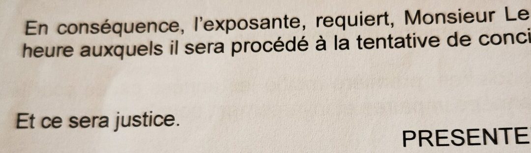 Je connais le coupable.  …